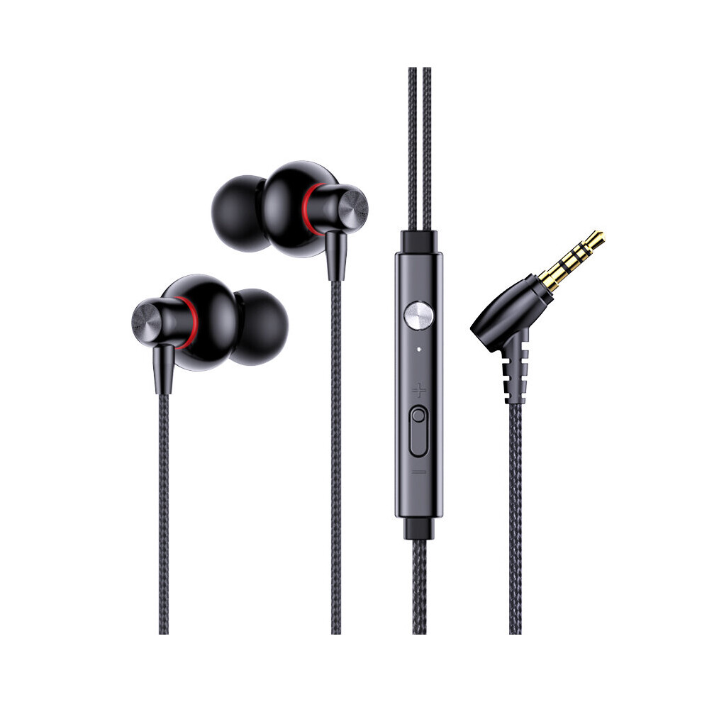 (A-N730 Balck 3.5Mm) N720 3.5Mm Wired Earphonestype-C Headphones Wired Hifi Bass Stereo Noice Cancelling Earbuds Sport Running Music Headset With Mic 4853106760455
