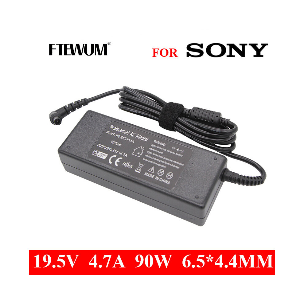(A-) Laptop Adapter 19.5V 4.7A 90W 6.5*4.4Mm Charger Ac For Sony Vaio Pcg-61511L Vgp-Ac19v29 Vgp-Ac19v32 Vgp-Ac19v20 Vgp-Ac19v31 33 4855672913594