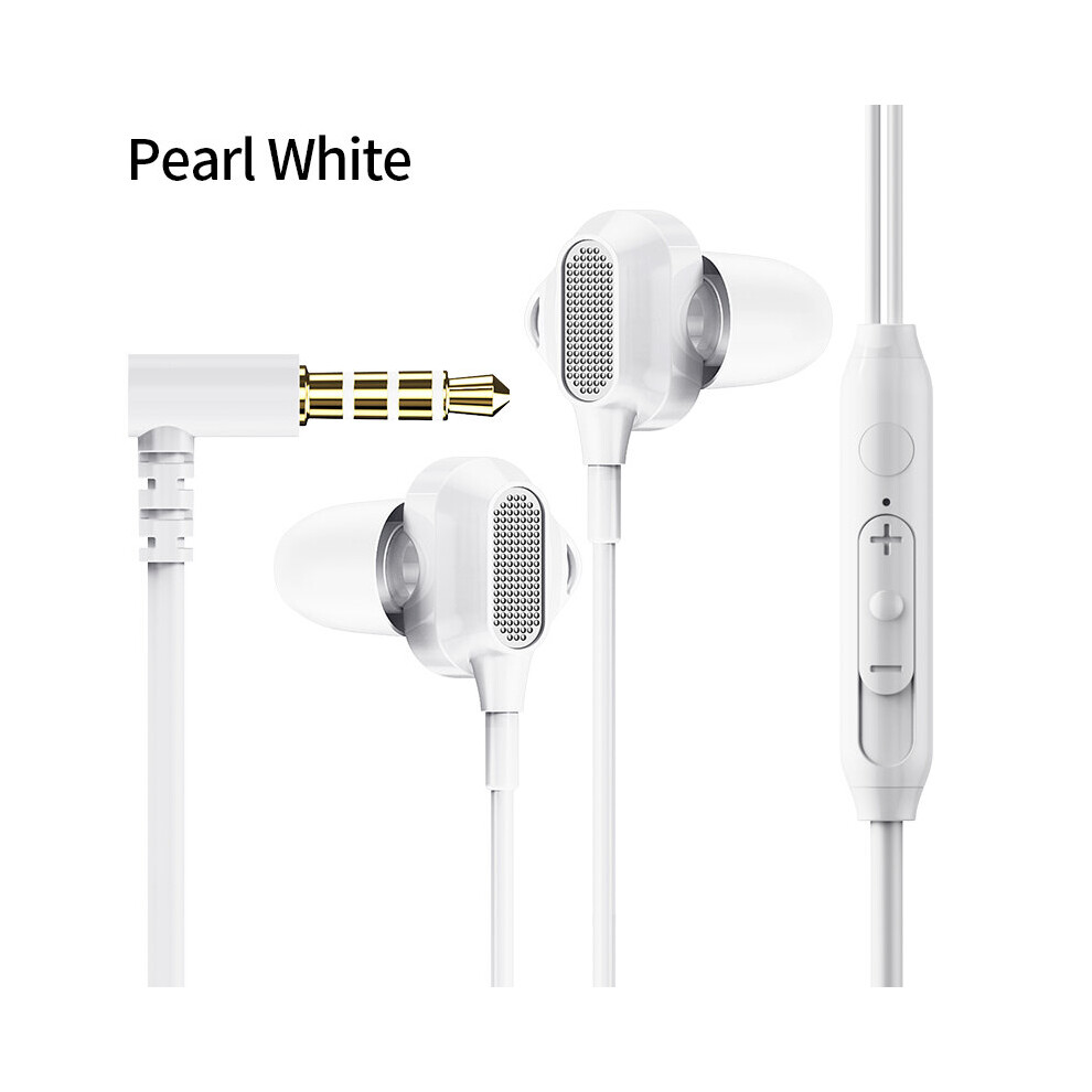 (A-Q70 3.5Mm) N720 3.5Mm Wired Earphonestype-C Headphones Wired Hifi Bass Stereo Noice Cancelling Earbuds Sport Running Music Headset With Mic White 4853106760561