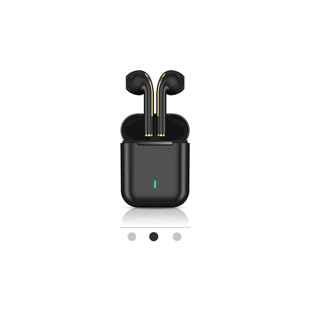 Photos - Headphones  TWS J18 Handfree Bluetooth  Wireless Sports Earphones Stereo Earbuds Gaming Headsets For Iphone Xiaomi S(a-black)