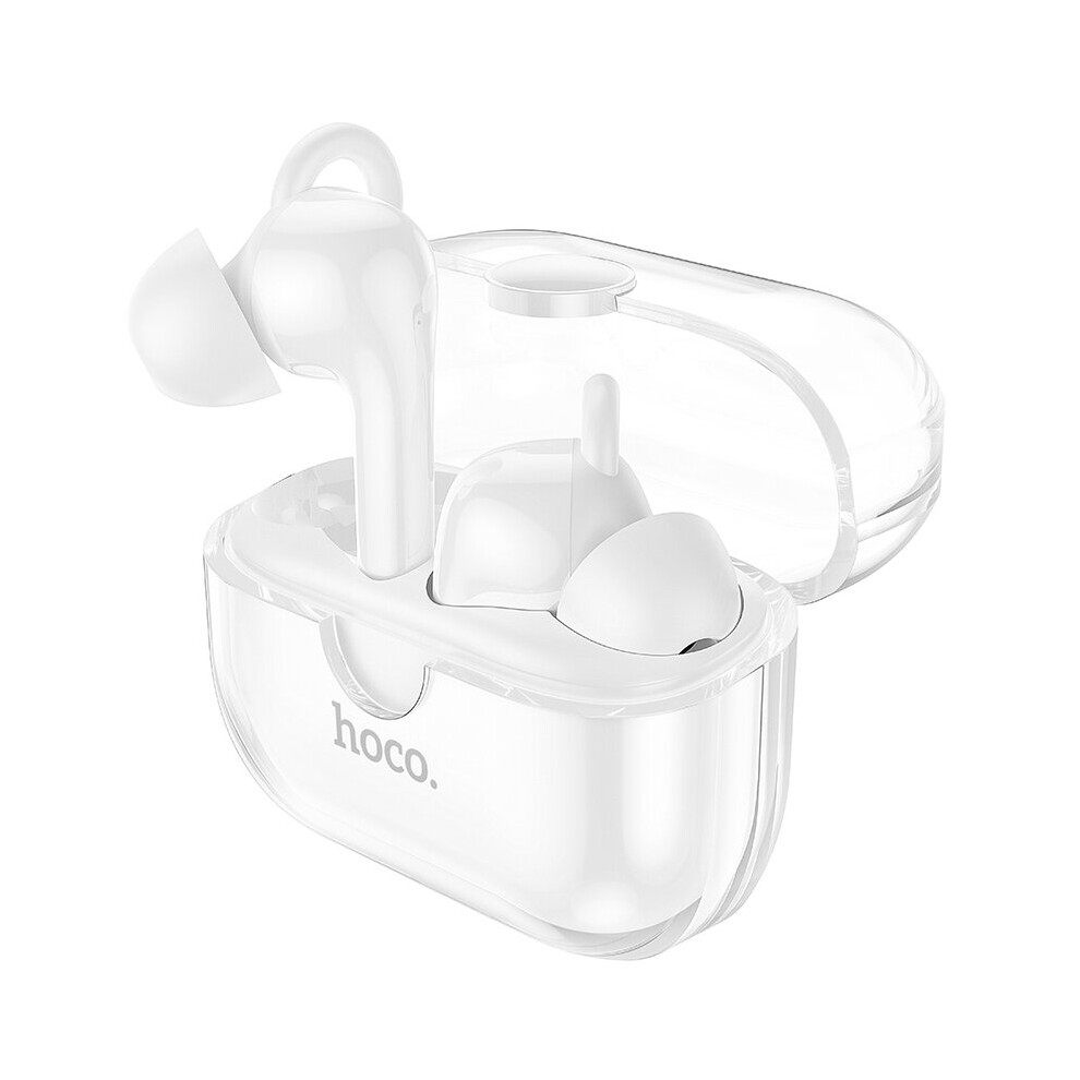 (A-) Hoco True Tws Wireless Bluetooth 5.3 Earphones Enc Noise Cancelling Bass Gaming Sports Earbuds Headphones Touch Control Earbuds White 4851205026724