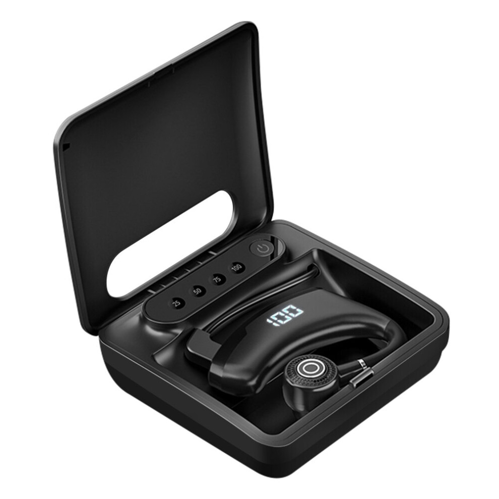 (A- With Box) Tws Bluetooth-Compatible Earphones Hi-Fi Wireless Headphones Stereo Earbuds Hands-Free Headset For Most Of Cell Phones Black 4851205020869