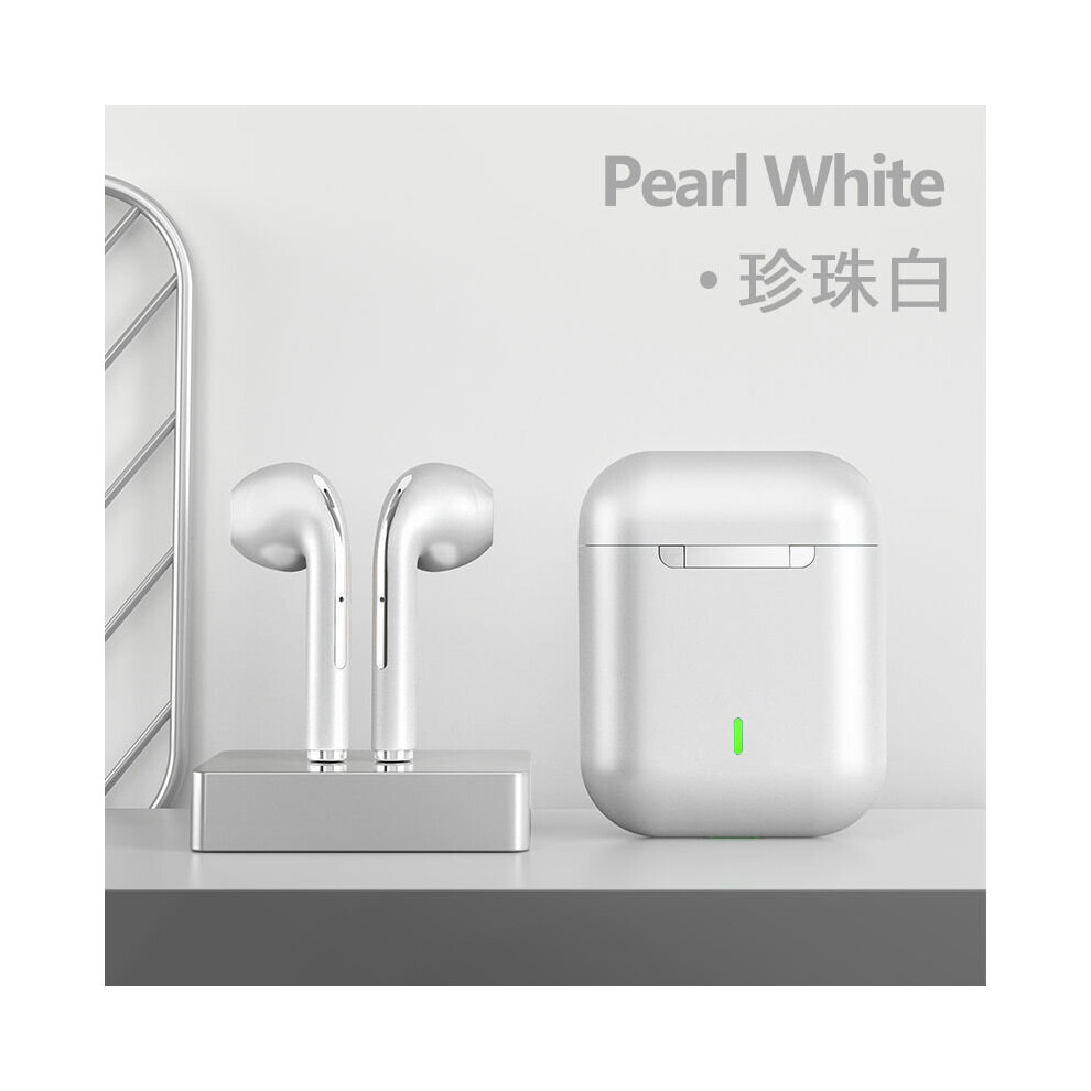 (A-) J18 Tws Bluetooth Headphones In Ear Buds Wireless Earphones With Microphone Waterproof Gaming Headset For Mobile Phone Earbuds White 4851205001134