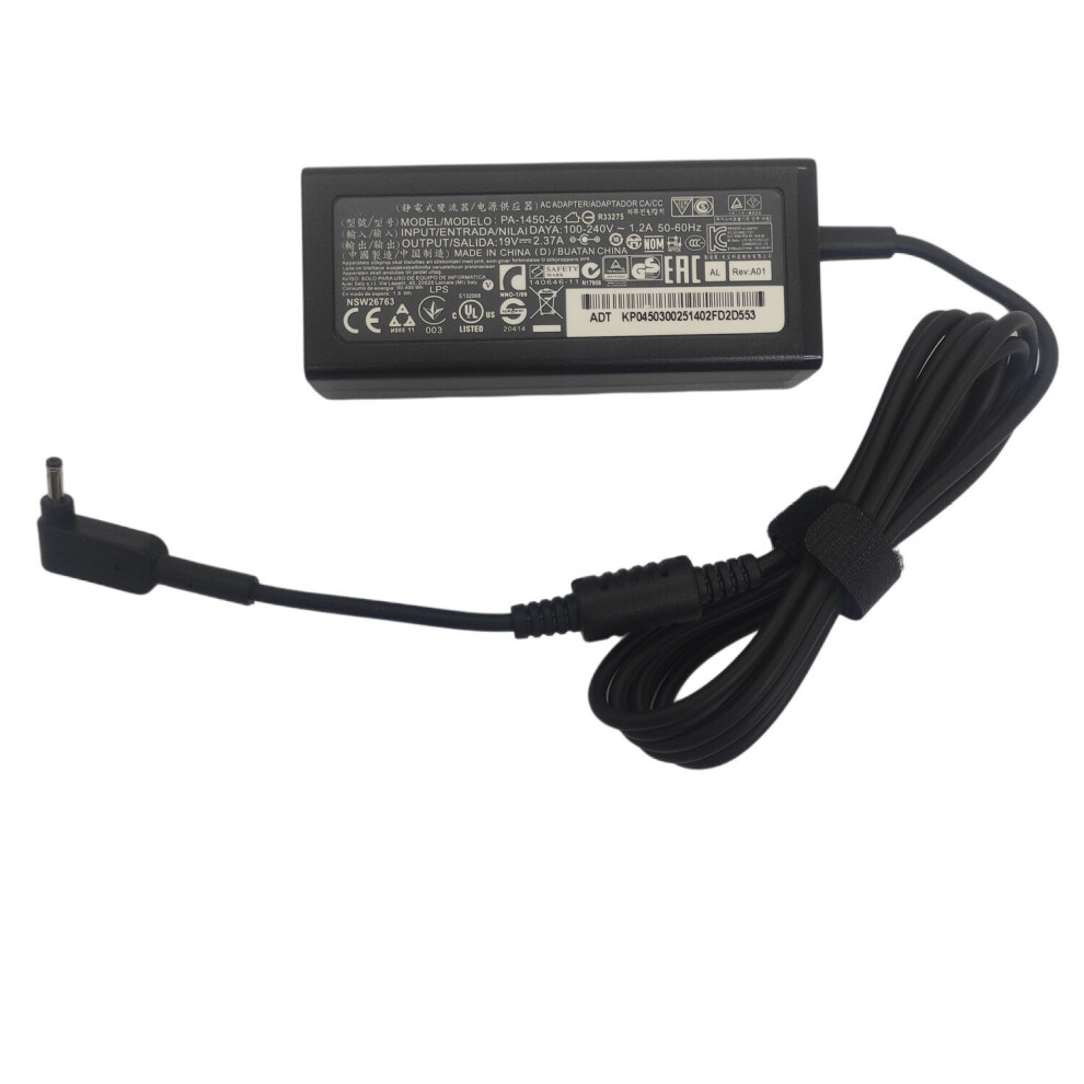 (A-One Charger) 19V 2.37A 45W 3.0*1.1Mm Laptop Adapter Charger For Acer Aspire S7 391 V3-371 Switch12 Pa-1450-26 A13-045N2a 547H Chromebook 11 4855672916762