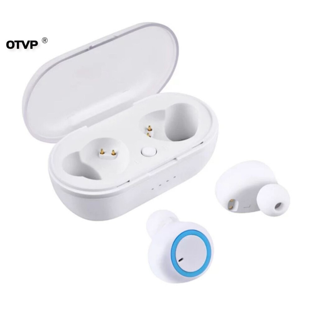 (A-E-Y50-) Original Tws M90 Bluetooth Earphone Wireless Headphone Sport Earbud Gaming Headset Bluetooth 5.3 Touch Control For Iphone Xiaomi White 4851204953144