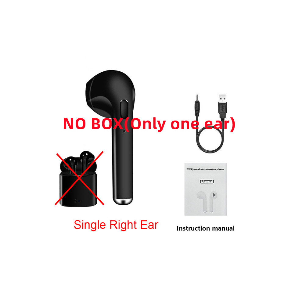 (A-) I7s Tws Wireless Headphones Bluetooth 5.0 Earphones Sports Earbuds Headset With Mic Charging Box Headphones For All Smartphones Black 4851204913681