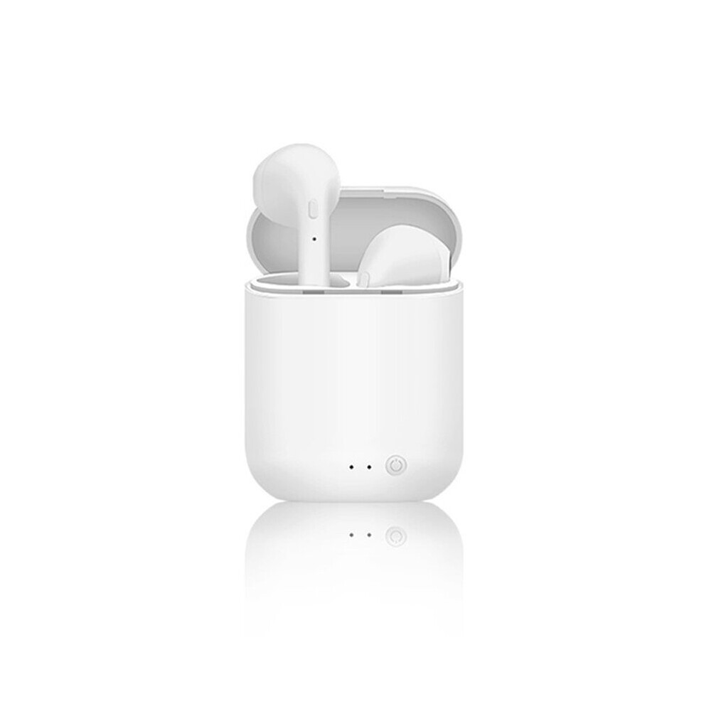 (A-Gloss ) Mini2 Tws Wireless Headphones 2020 Bluetooth 5.0 Earphones Matte Air Macaron Earbuds With Mic Charging Box Headset Pk I12 I7s White 4851204966526