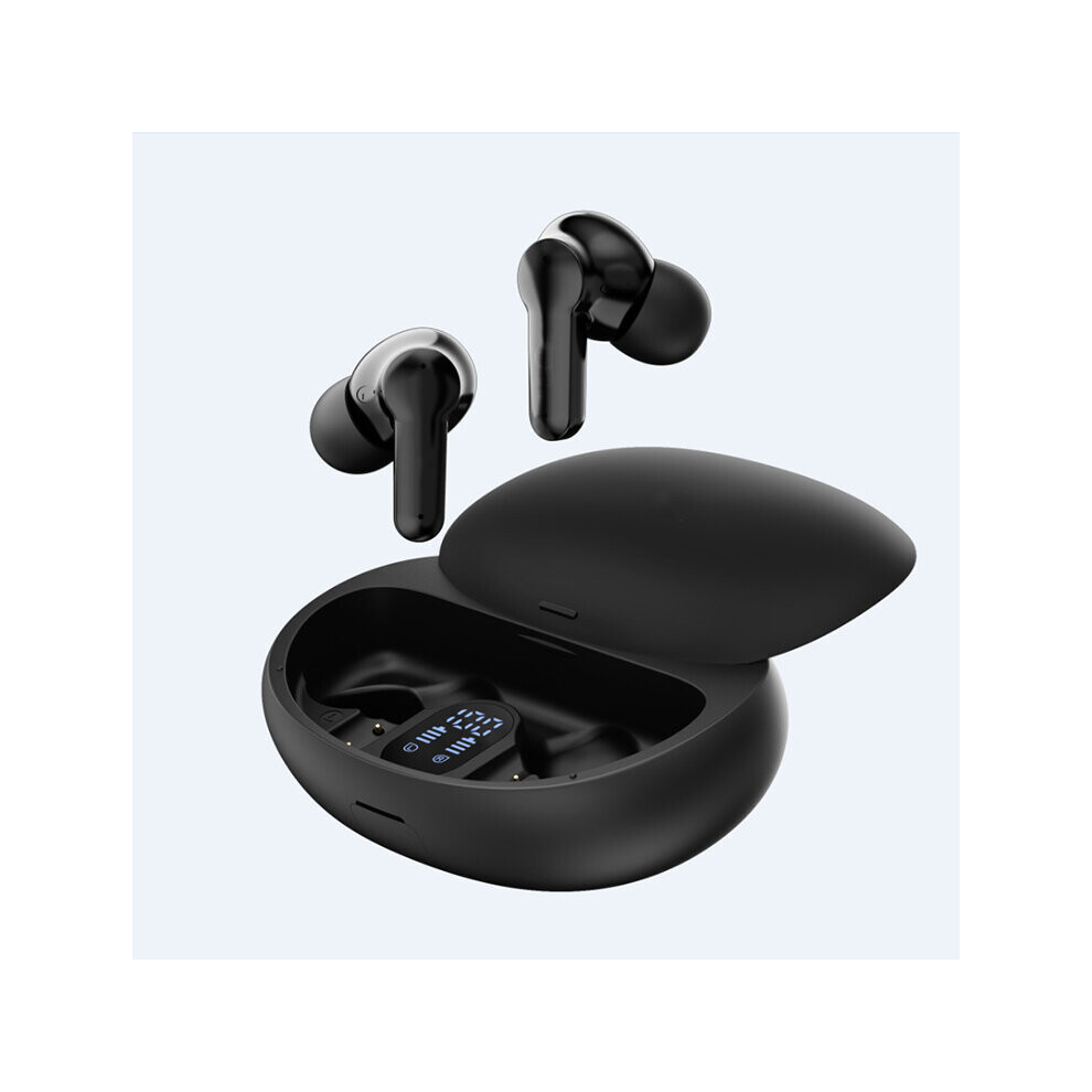 (A-) Tws Wireless Bluetooth5.3 Earphone Enc Noise Canceling Earbuds Waterproof Sport Touch Gaming Hifi Headphone Hd Call Long Standby Black 4851204873503