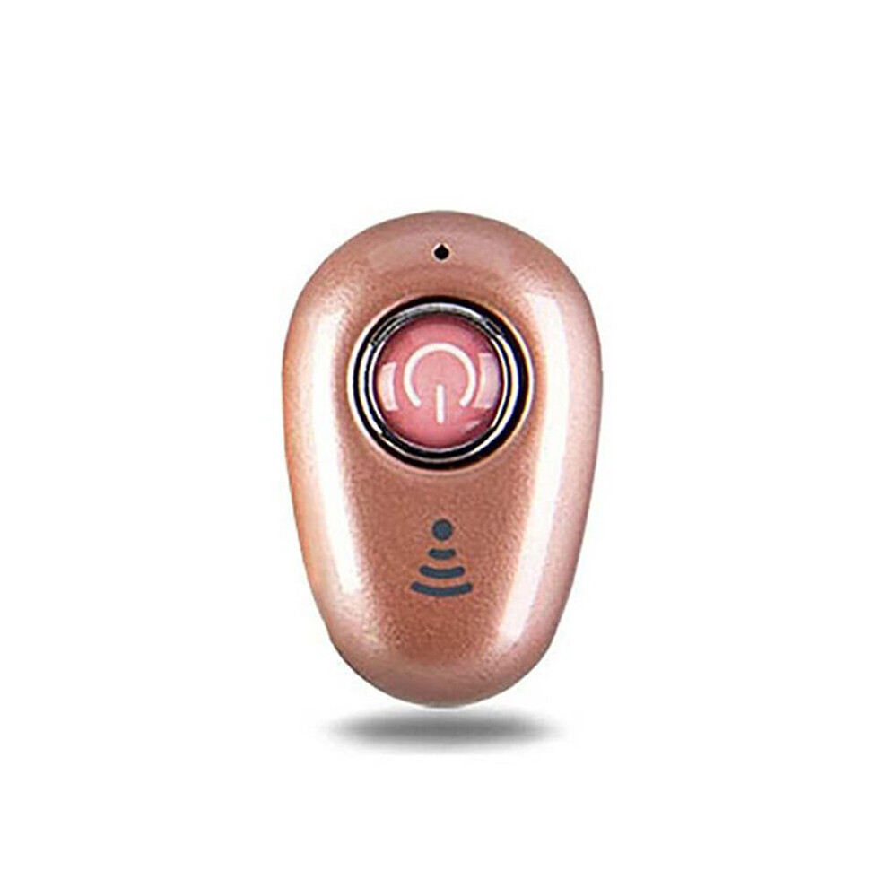 (A-) Mini Invisible Ture Wireless Earphone Noise Cancelling Bluetooth Headphone Handsfree Stereo Headset Tws Earbud With Microphone Pink 4851204939018