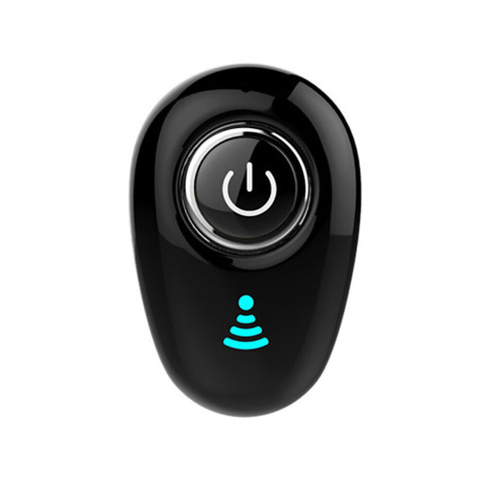 (A-) Mini Invisible Ture Wireless Earphone Noise Cancelling Bluetooth Headphone Handsfree Stereo Headset Tws Earbud With Microphone Black 4851204938981