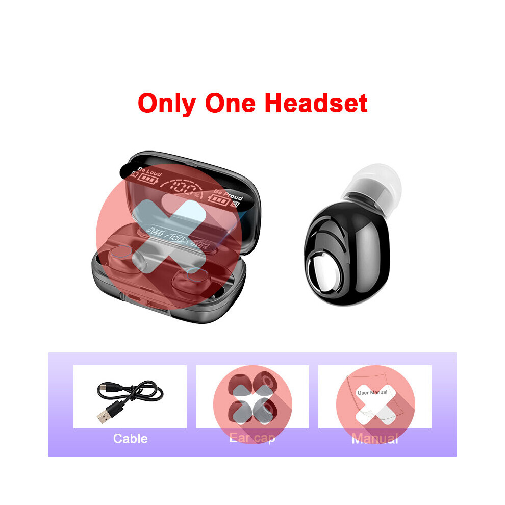 (A-One Earphone) New Tws Earphone Wireless Bluetooth 5.1 Headphones Waterproof Sport Headsets Noise Reduction Earbuds With Microphone 4851204964058