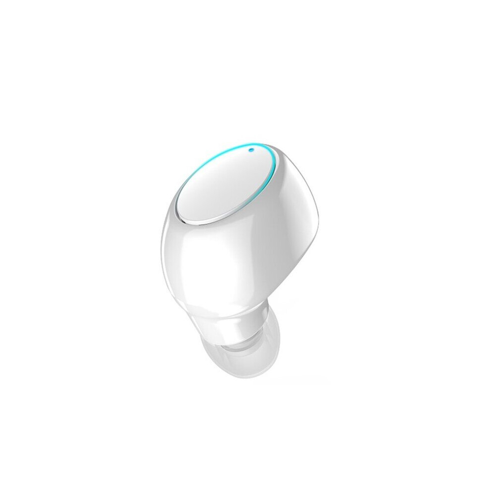 (A-) X6 Mini 5.0 Bluetooth-Compatible Earphone Sport Gaming Headset With Mic Wireless Headphones Handsfree Earbuds For All Smartphone White 4851205036549