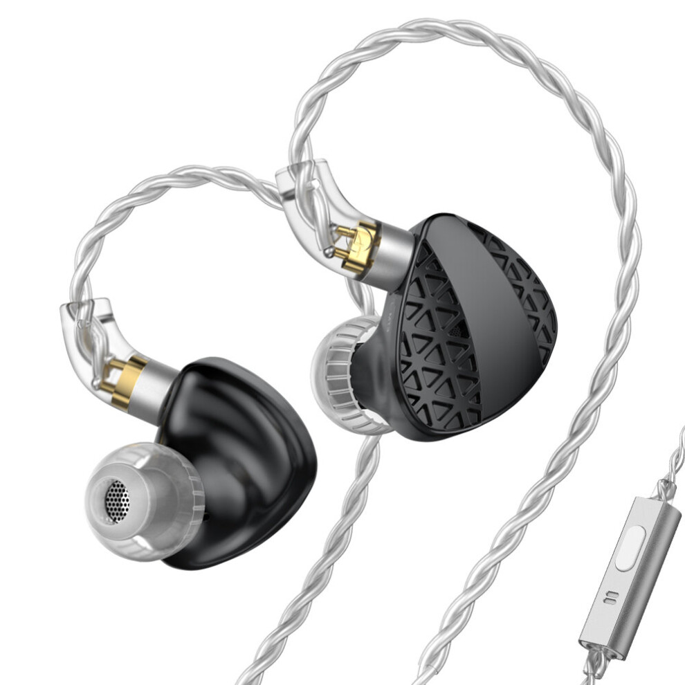 (A-Mt3 Mic) Trn Mt3 3.5Mm Wired Headphones Hifi In Ear Headset With Mic High Performance Earbuds For Xiaomi Huawei Smartphones Headphones 4851204972176