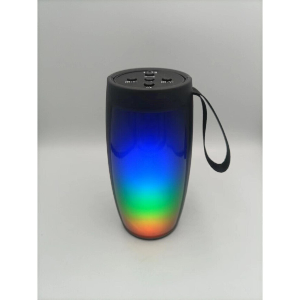 (A-) Portable Bluetooth Speaker Outdoor Carousel Overweight Subwoofer Desktop Wireless Bluetooth Speakers Black 4854472221069