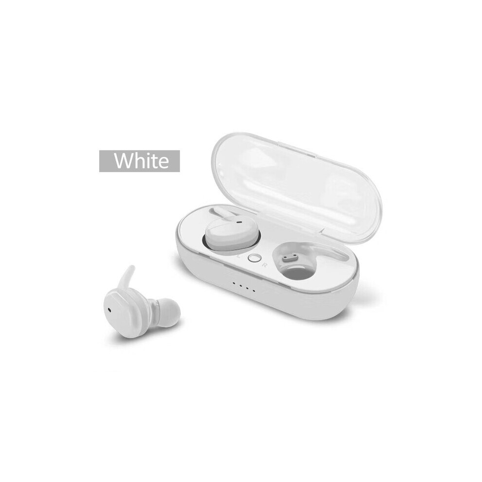 (A-Y30) Y30 Wireless Headphones Earphone Noise Reduction Sports Earbuds For All Smartphones Music Headset Tws 5.0 Bluetooth-Compatible White 4851205036518