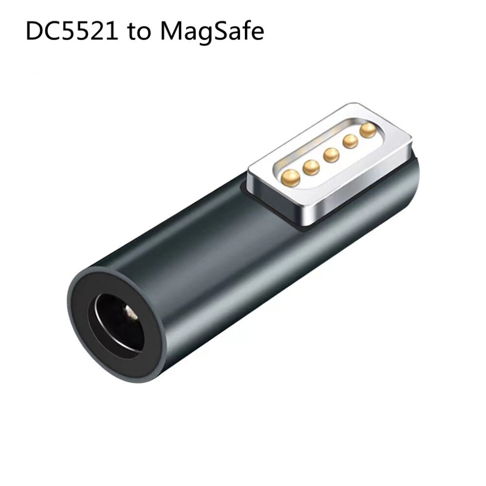(A-Dc5521 To Magsafe1) Original Magnetic Type-C Female To Magsafe 1 2 Power Adapter Converter For Macbook Air Pro 11 13 15 Retina 45W 60W 85W Charger 4855672913259