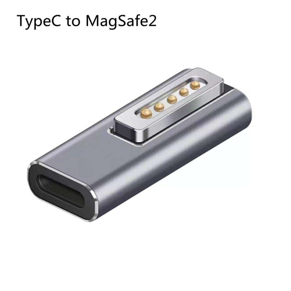 (A-Typec To Magsafe2) Original Magnetic Type-C Female To Magsafe 1 2 Power Adapter Converter For Macbook Air Pro 11 13 15 Retina 45W 60W 85W Charger 4855672913297