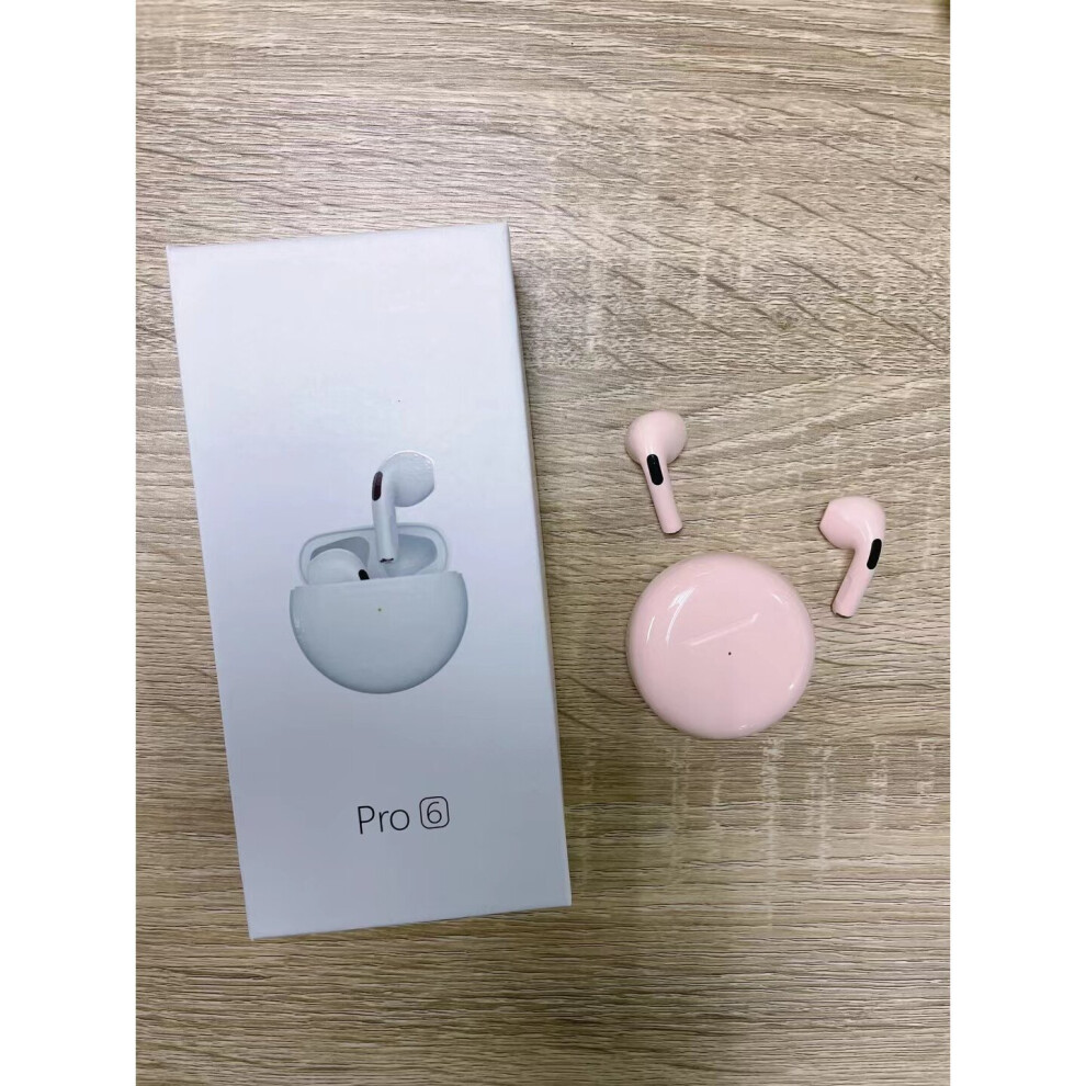 (A-005 With Retail Box) Original Pro6 Tws Wireless Headphones Bluetooth Wireless Headsets Stereo Earbuds Sport Waterproof Earphones For All Smartphon 4851204928739