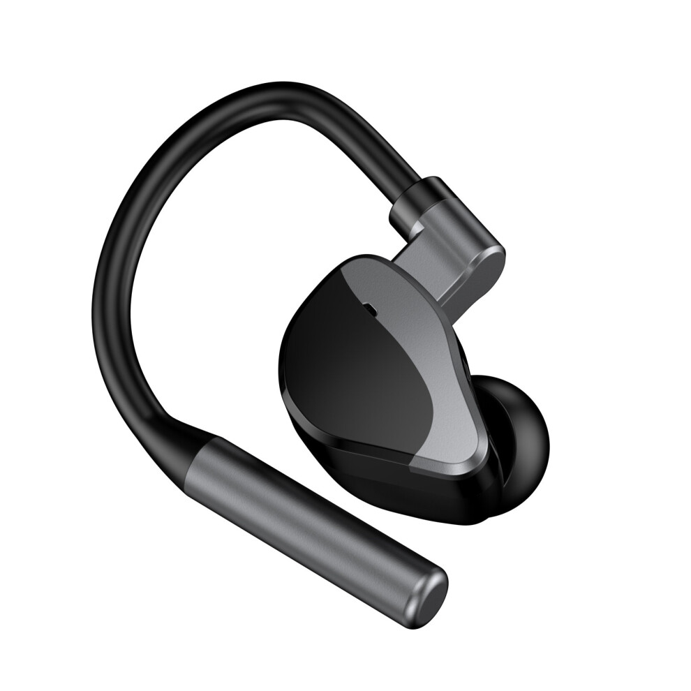 (A-L15) Olaf Single Ear Bluetooth 5.0 Earphones With Mic Wireless Headphones Ear Hook Headset Handfree Earbud Nosie Reduction Clear Call 4851204992013