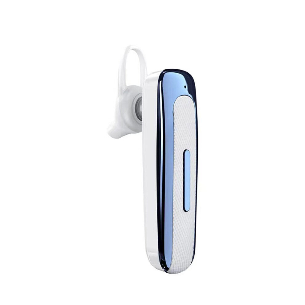 (A- Blue) New Bee Bluetooth 5.0 Wireless Headset Earbuds Earpiece With Mic Mini Handsfree Earphones 24Hrs Headphones For Iphone Xiaomi White/Blue 4851205009468
