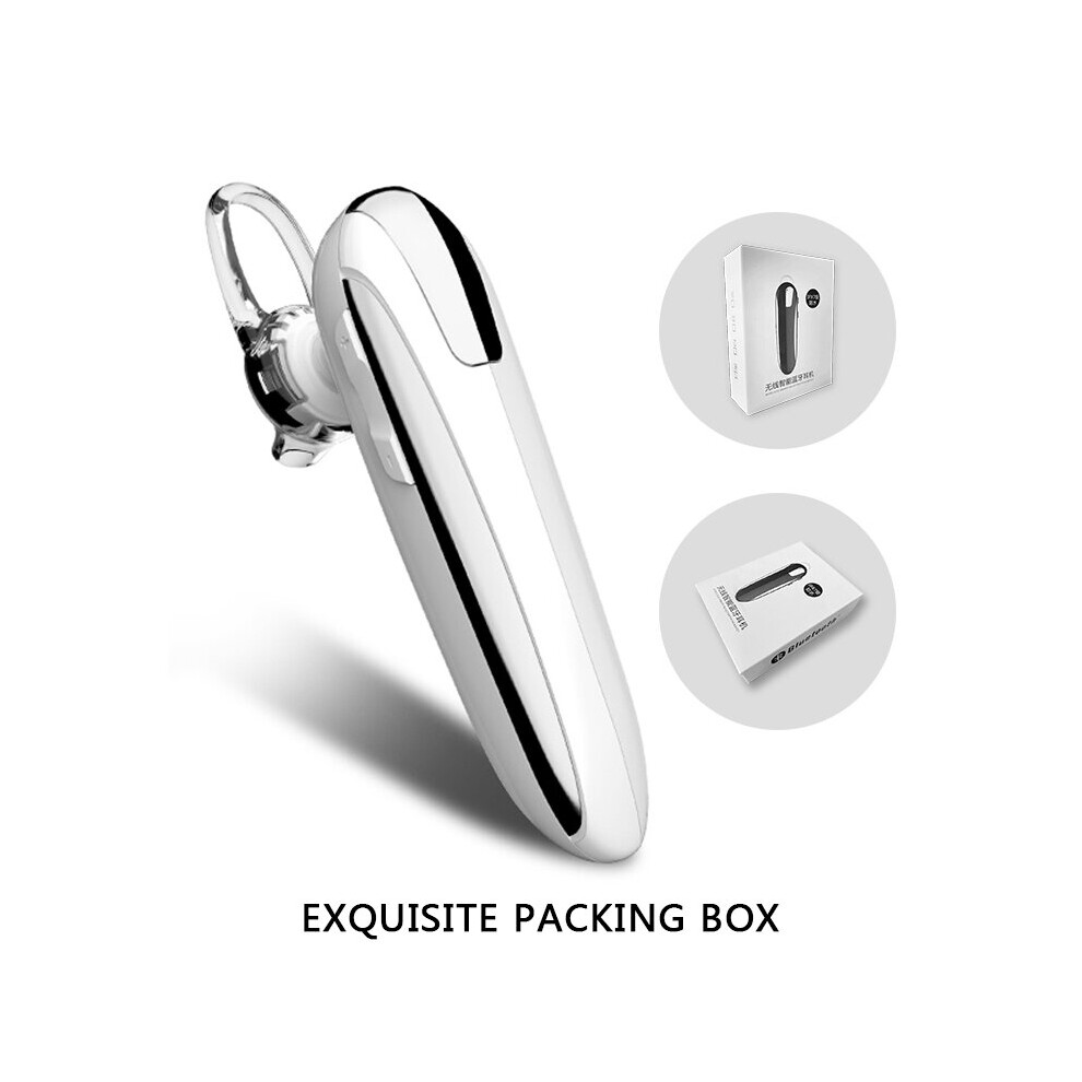 (A-Exquisite Pack) Oein Bluetooth Headset Bluetooth 5.0 Earpiece Handsfree Headphones Mini Wireless Earphone Earbud Earpiece For Iphone Xiaomi White 4851204896717