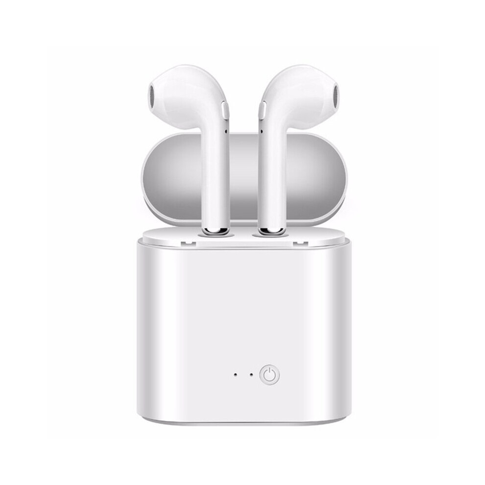 (A-) I7s Tws Earphone Bluetooth 5.0 Headphones Wireless Headsets Stereo Earbuds In-Ear Sport Waterproof Headphones For Xiaomi Huawei White 4851204954356