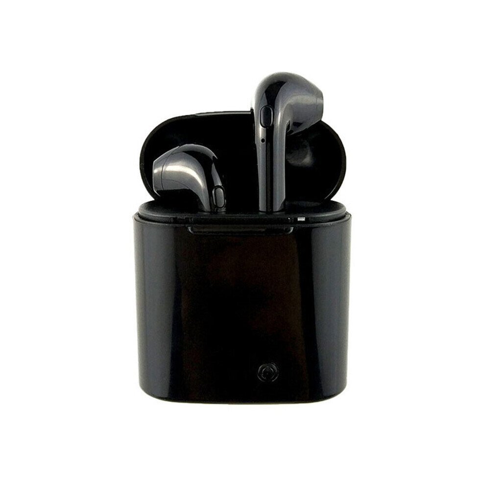 (A-) I7s Tws Earphone Bluetooth 5.0 Headphones Wireless Headsets Stereo Earbuds In-Ear Sport Waterproof Headphones For Xiaomi Huawei Black 4851204954332