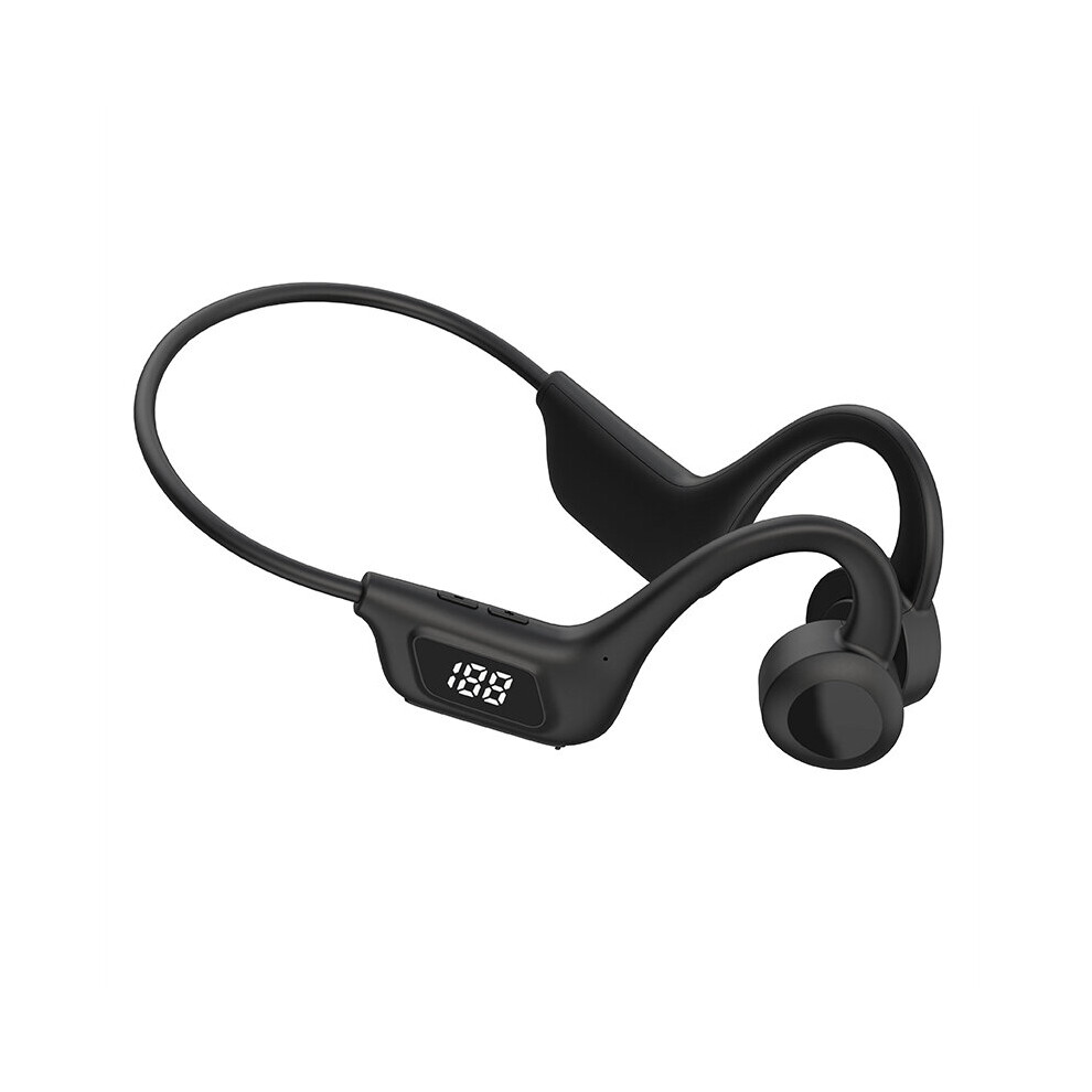 (A- Earbuds) Original Js7 Bone Conduction Fone Bluetooth Earphones Wireless Headphones With Mic Air Pro Earbuds Wireless Bluetooth Headset Black 4851204968926