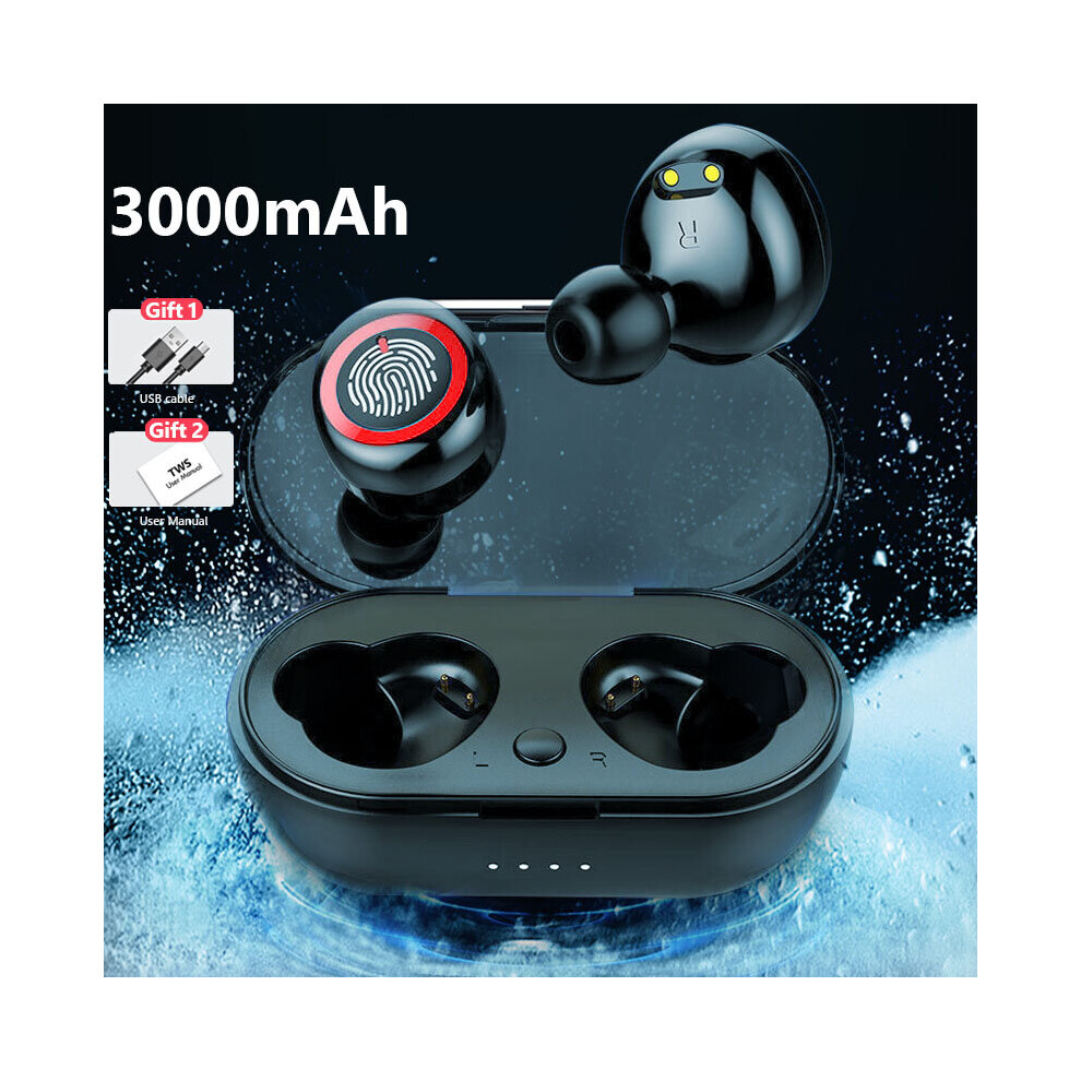 (A-B) Tws Bluetooth 5.1 Earphones 2200Mah Charging Box Wireless Headphone 9D Stereo Sports Waterproof Earbuds Headsets With Microphone 4851204894263