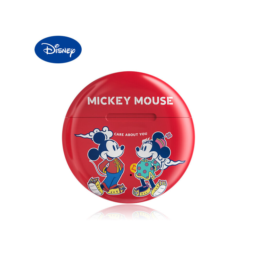 (A- 3) Disney Winnie The Pooh Earphones Tws Bluetooth Wireless Hifi Stereo Sound Earphone Sports Gaming Noise Uction Headset Earbuds Red 4851205047019