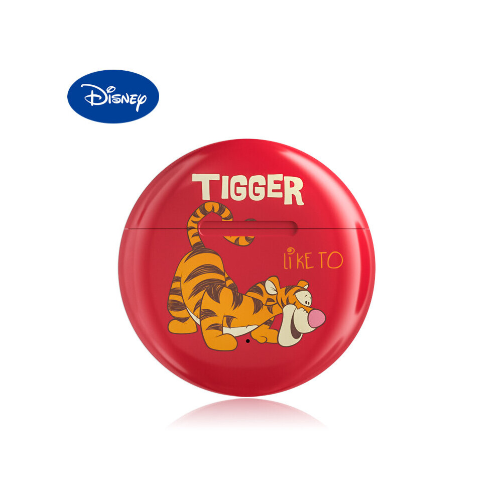 (A-) Disney Winnie The Pooh Earphones Tws Bluetooth Wireless Hifi Stereo Sound Earphone Sports Gaming Noise Uction Headset Earbuds Red 4851205046999