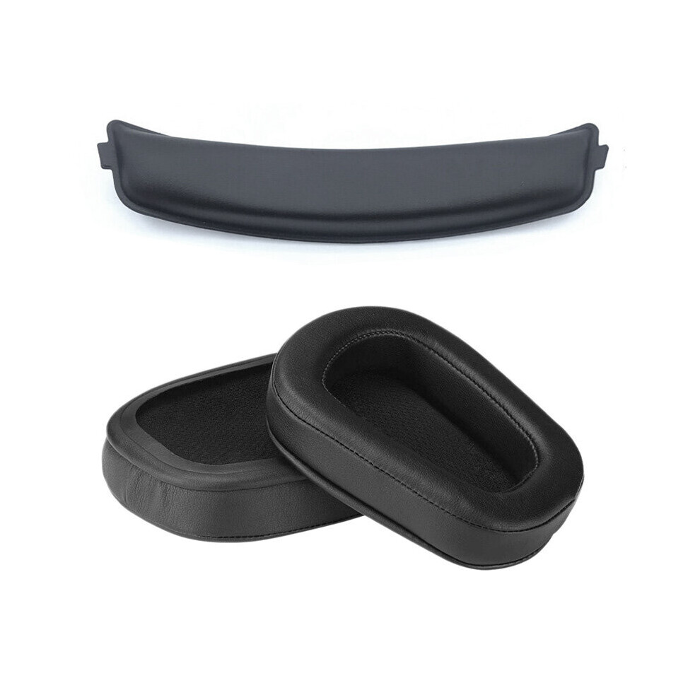 (A-1 Set Pu) Replacement Ear Pads Cushions And Headband Kit For Logitech G633 G933 G635 G633s G933s Gaming Headset Earpads 4851204944616