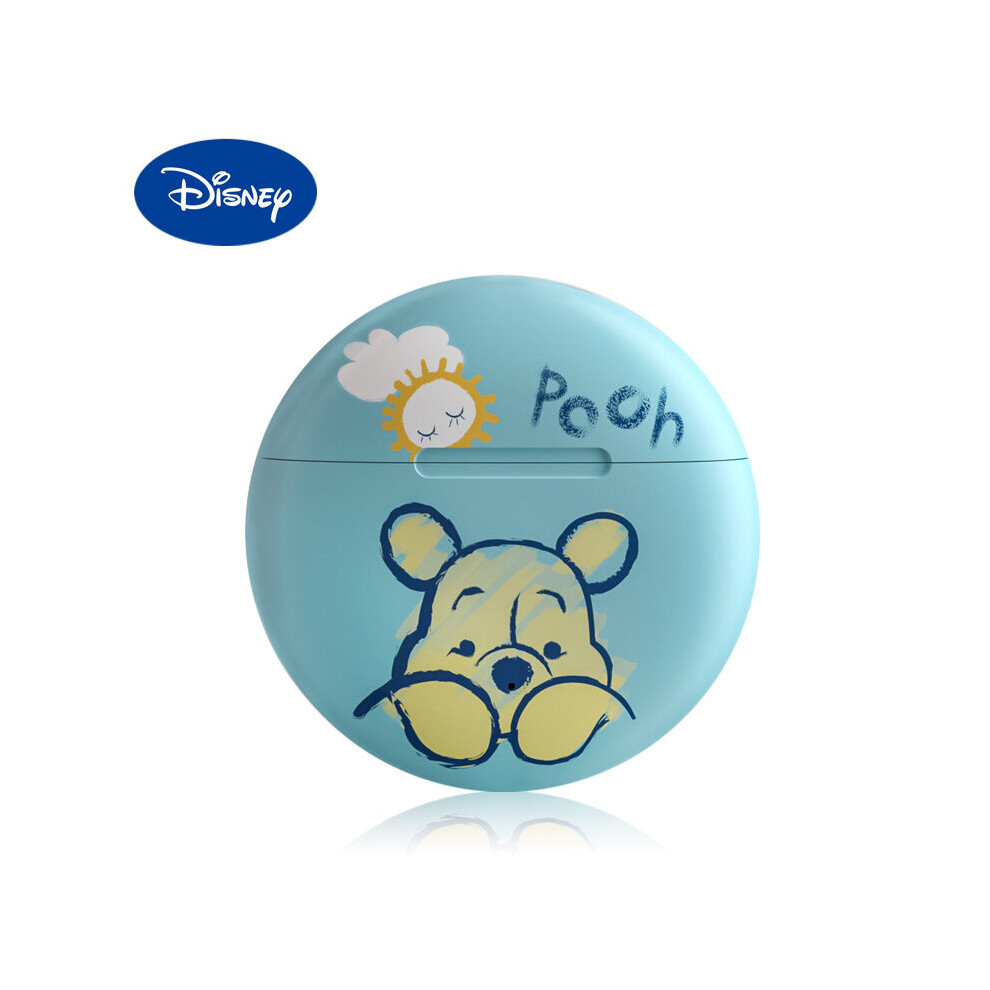 (A-) Disney Winnie The Pooh Earphones Tws Tooth Wireless Hifi Stereo Sound Earphone Sports Gaming Noise Reduction Headset Earbuds Blue 4851205046975