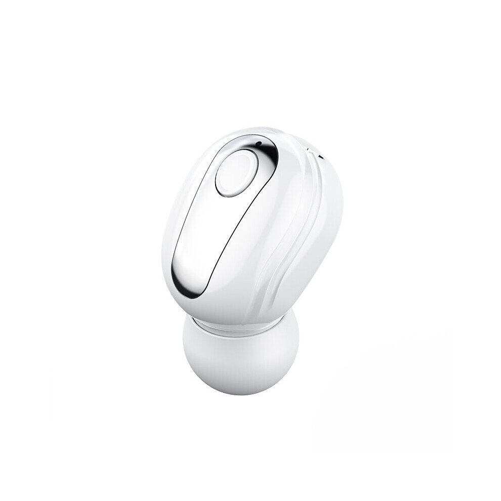 (A-S9) Olaf Single In Ear Bluetooth Earphones Handsfree Wireless Headphones Sport Gamer Headset With Mic Earbuds Tws Ipx5 Waterproof White 4851204872803