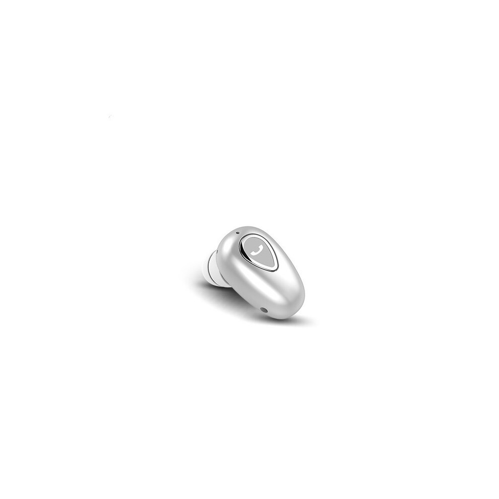 (A-Yx01) Olaf Single In Ear Bluetooth Earphones Handsfree Wireless Headphones Sport Gamer Headset With Mic Earbuds Tws Ipx5 Waterproof Silver 4851204872780