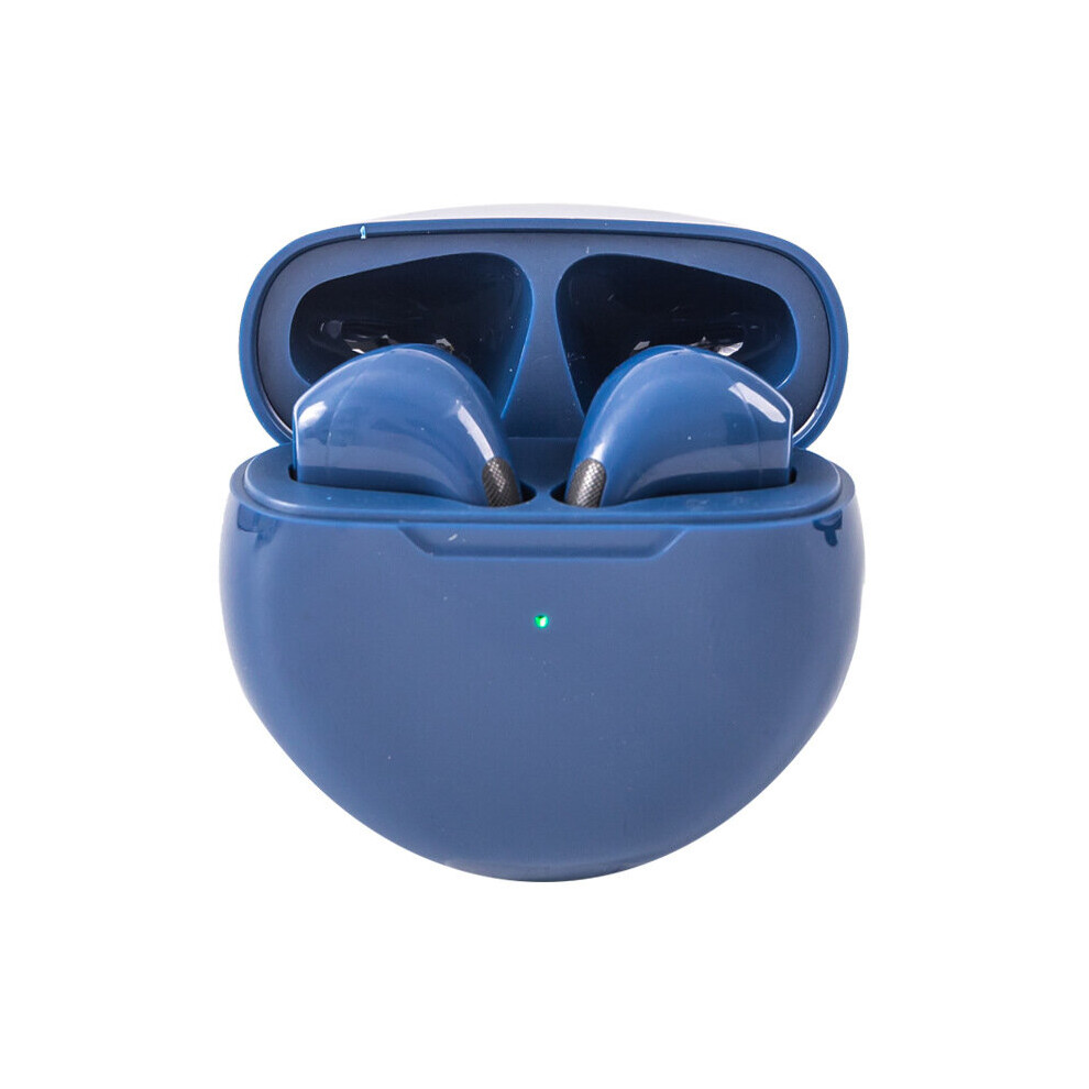 (A-) Air Pro 6 Tws Wireless Headphones Sport Tooth Earbuds With Mic Fone Tooth Earphones For Apple Iphone Xiaomi Huawei Blue 4851205020623