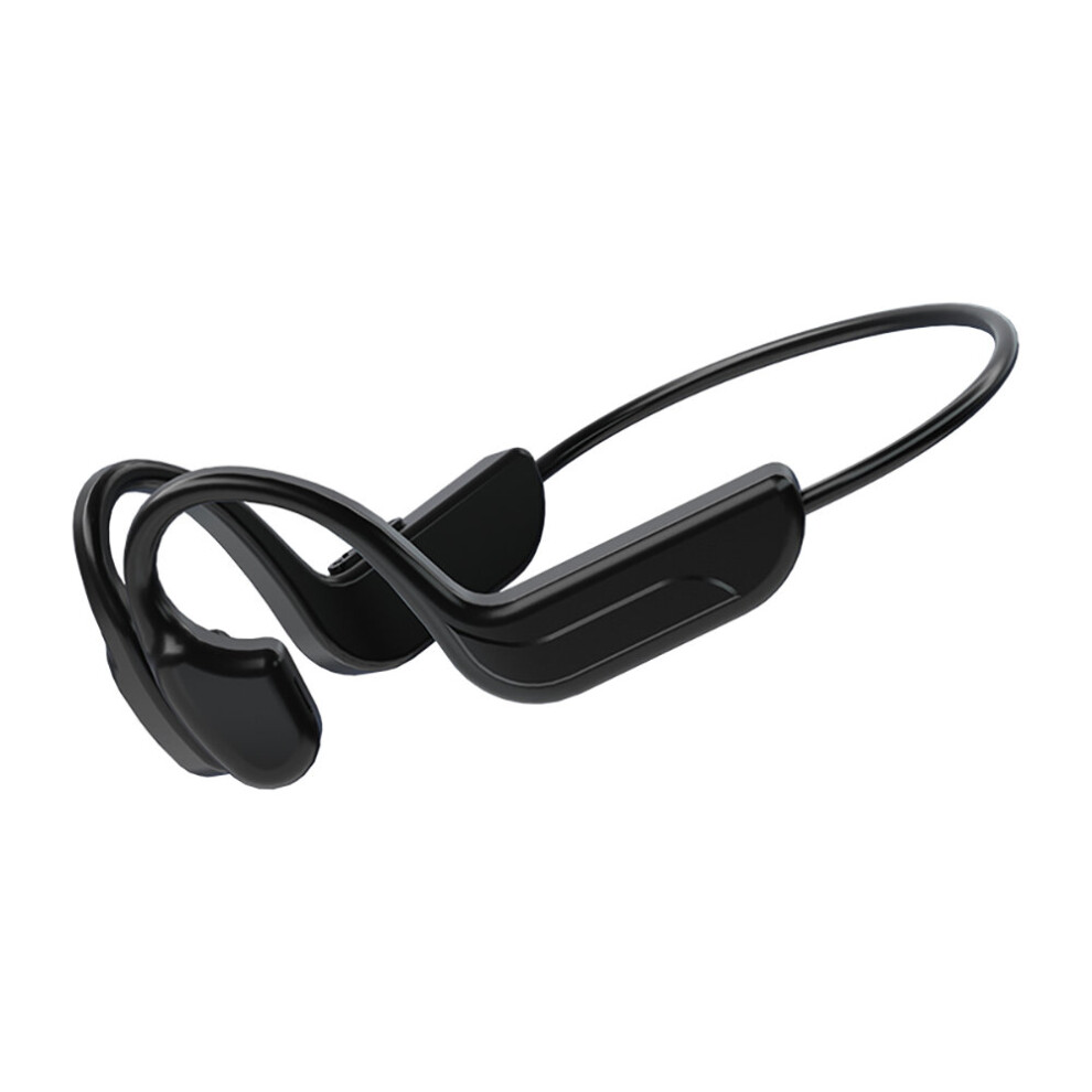 a Black G10 Not In Ear Bone Conduction Earphone Bluetooth