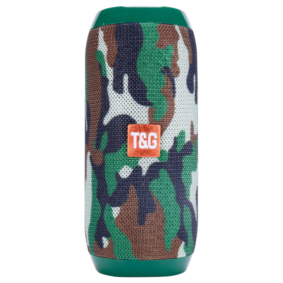 (A-Camouflage) Tg117 Portable Bluetooth Speaker Wireless Bass Column Subwoofer Waterproof Outdoor Speaker Boombox Aux Usb Loudspeaker Music Box 4854472220963
