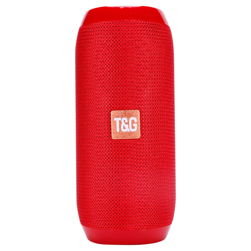 (A-) Tg117 Portable Bluetooth Speaker Wireless Bass Column Subwoofer Waterproof Outdoor Speaker Boombox Aux Usb Loudspeaker Music Box Red 4854472220970