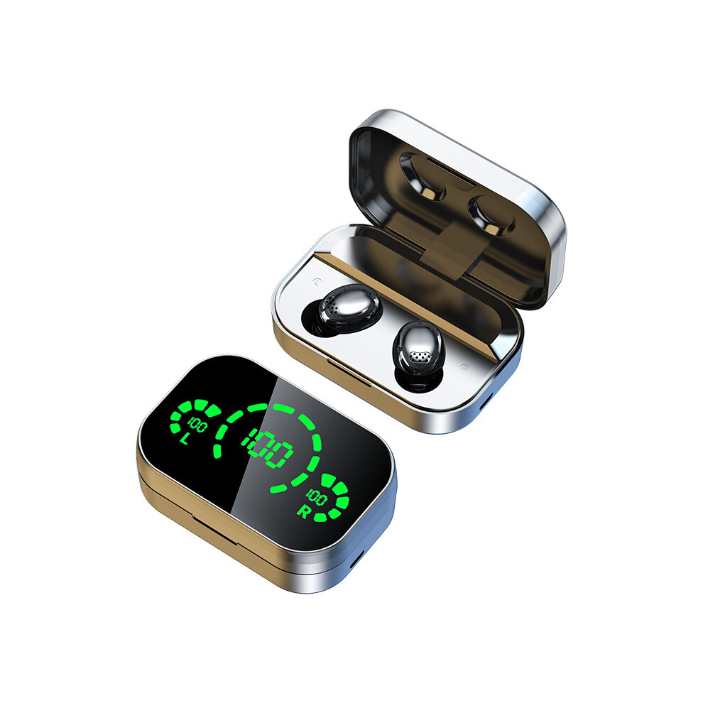 (A-Yd04black) Tws Wireless Bluetooth 5.3 Headphones Earphones Hifi Earbuds Headsets Stereo With Mic For Phones Large Capacity Battery 4851204982724
