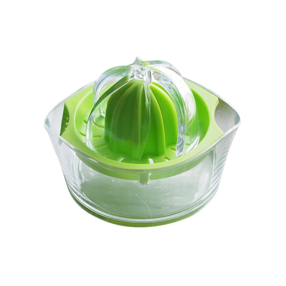 (a-Green) Juicer Manual Hand Squeezer Lemon Orange Juicer Hand Press Juicer Kitchen Gift Clear Measurements Easy Clean Up-image-OPC-PBYQW9T-NEW