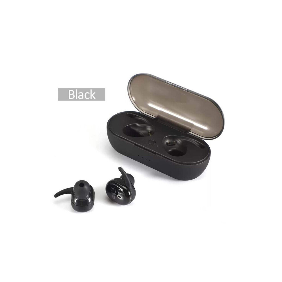 (A-Y30) Tws Bluetooth 5.0 Wireless Earphone Stereo Earphones Sports Earbuds Noise Reduction Headphone Headset With Charging Case Black 4851204971513