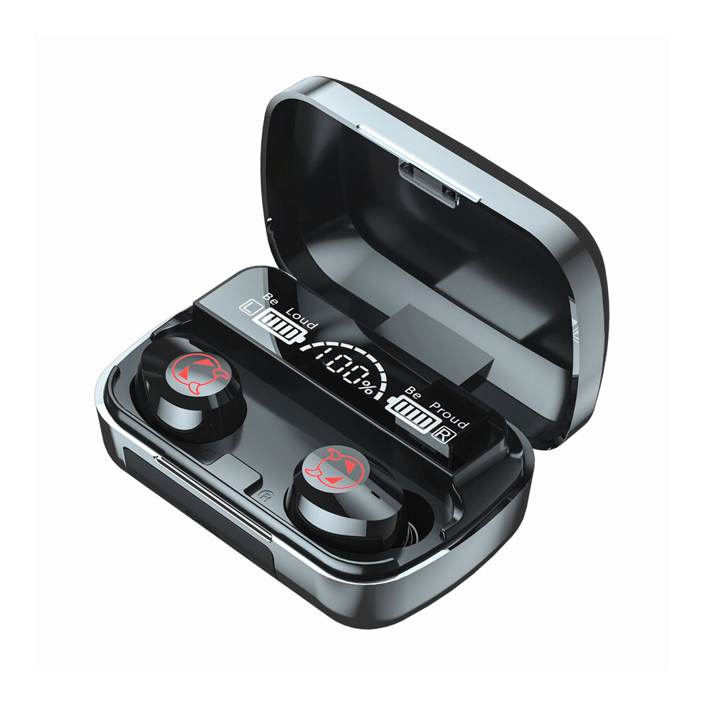 (a-Black) M23 TWS Wireless Bluetooth 5.1 Gaming Earphones 3500mAh Charging Box Headphone 9D Stereo Sports Earbuds Headsets With Microphone-image-OPC-PBYQWRR-NEW