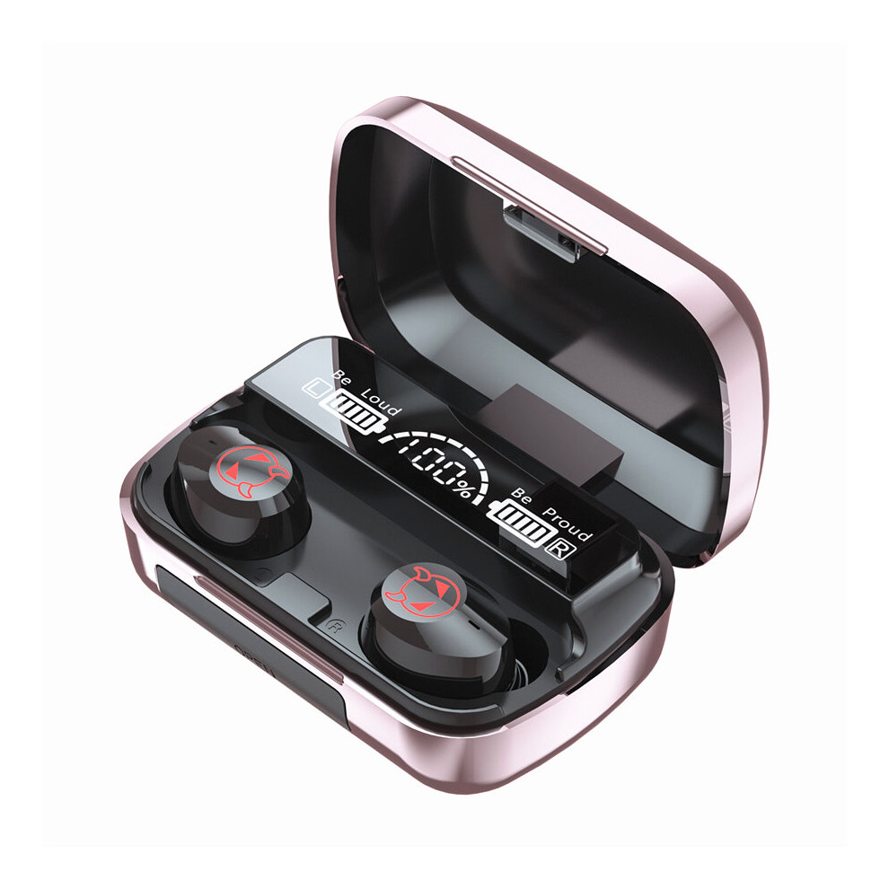 (A-) M23 Tws Wireless Bluetooth 5.1 Gaming Earphones 3500Mah Charging Box Headphone 9D Stereo Sports Earbuds Headsets With Microphone Pink 4851205005668