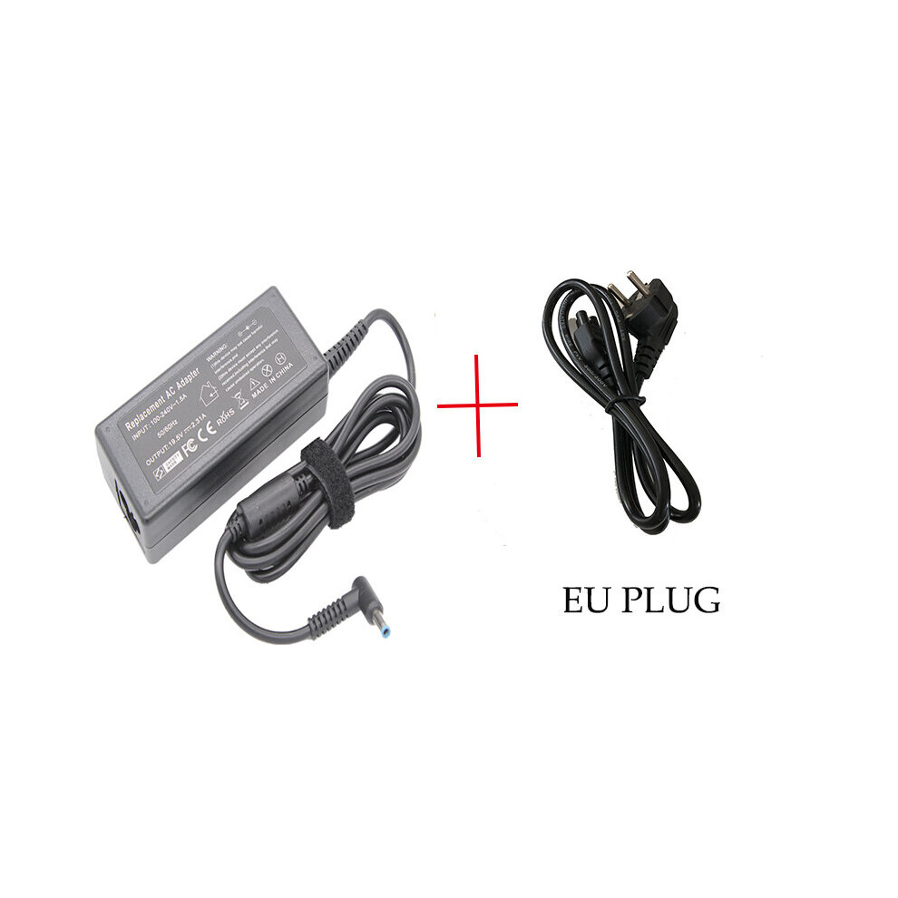 (A-With Eu Plug) 19.5V 2.31A 45W 4.5*3.0Mm Laptop Charger Adapter For Hp Stream X360 13 14 Pavilion 854054-001 741727-001 740015-001 740015-002 4855672927249