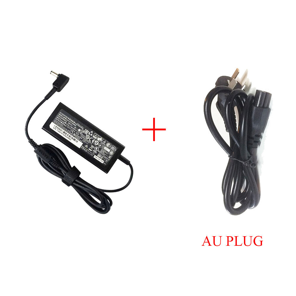 (A-With Au Plug) 19V 2.37A 5.5*1.7Mm 45W Laptop Adapter Charger For Acer Aspire 3 A314-31 A515-51-3509 E5-573-516D Series Notebook Power Supply 4855672905230