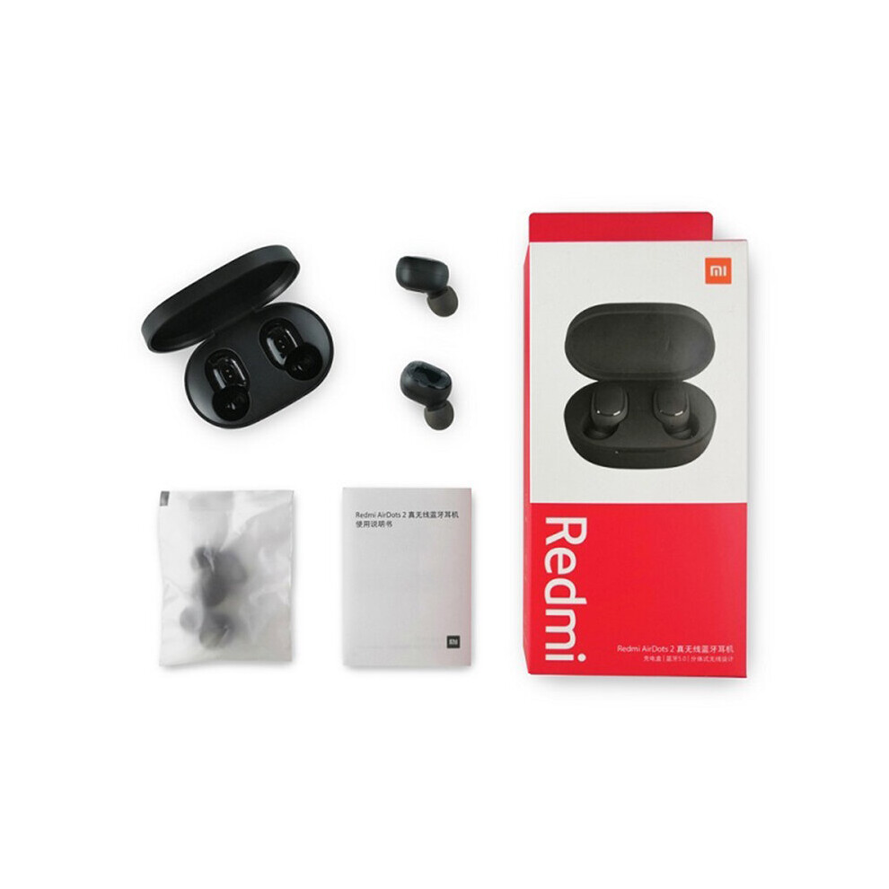 (A-1 Pc) New Xiaomi Redmi Airdots 2 Tws Wireless Earphone Bluetooth Headphones Fone With Mic Original Redmi Airdots 2 Earbuds 4851205033029