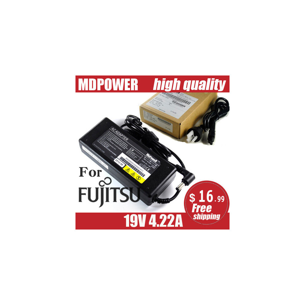 (A-) For Fujitsu Fmv Lifebook Ah531 Ah550 B6220 B6220 Ah532 Ah530 Ah522 Adp-80Nb Laptop Power Supply Ac Adapter Charger 19V 4.22A 80W 4855672922251