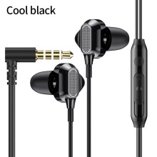 (a-3.5mm Black) L Jack 3.5mm Gaming Wired Earbuds Type C Earphone With MicStereo Bass Headset In-Ear Earphones For Phone Computer Mic Headphones