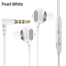(a-3.5mm White) L Jack 3.5mm Gaming Wired Earbuds Type C Earphone With MicStereo Bass Headset In-Ear Earphones For Phone Computer Mic Headphones